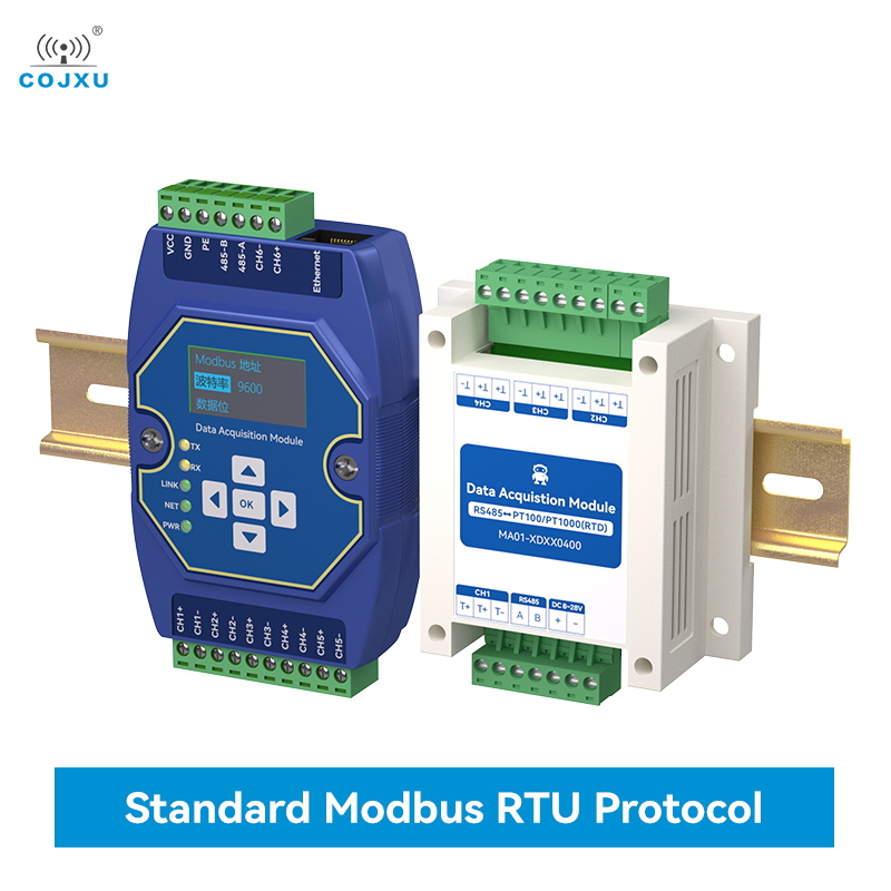 Thermocouple Module K Type - RS485 온도 데이터 수집 모듈, 다중