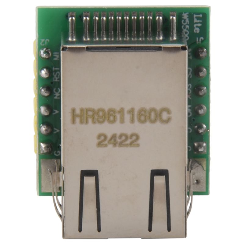 Ethernet W5500 - W5500 이더넷 네트워크 모듈, SPI 인터페이스,