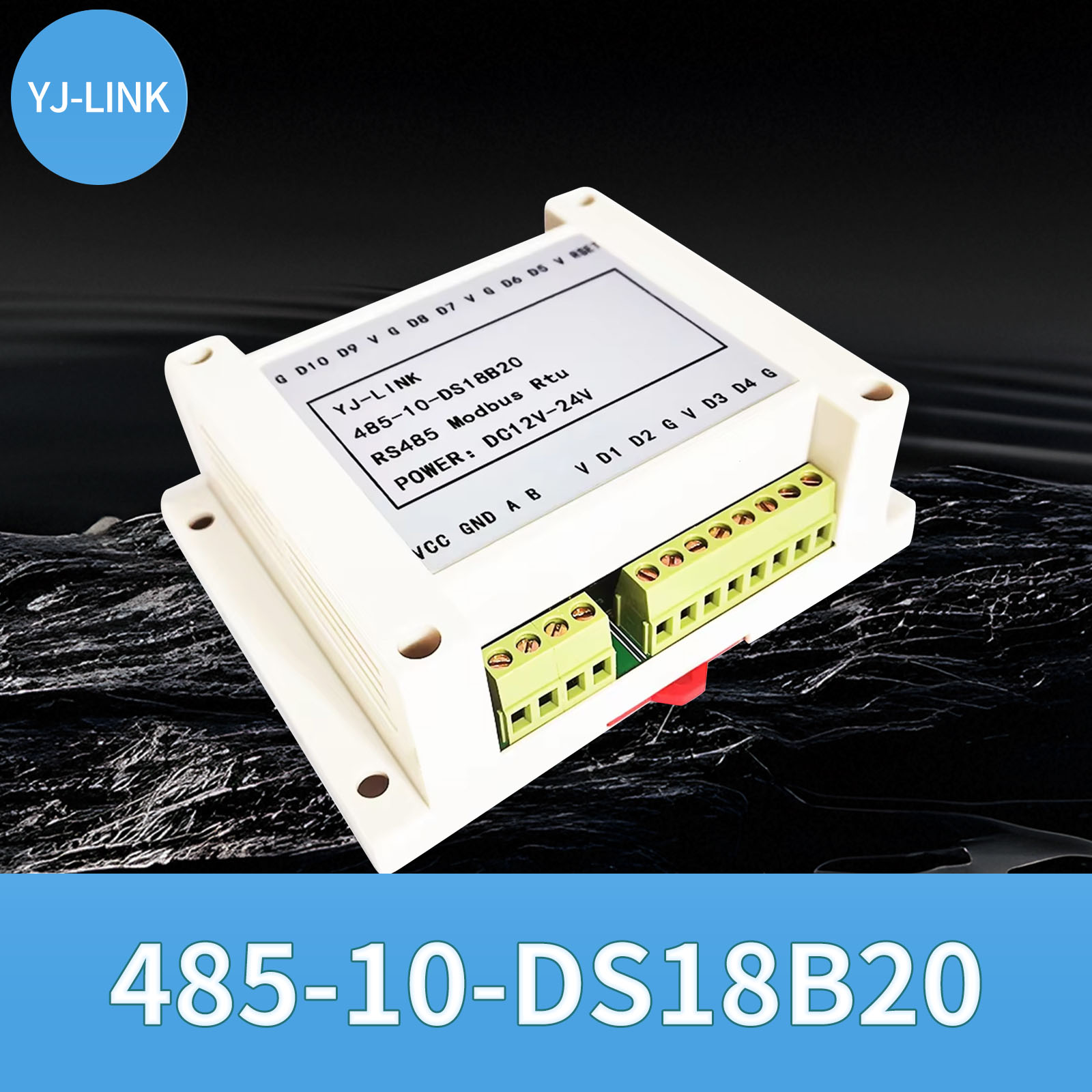 Ds18B20 - 온도 획득 모듈 RS485 Modbus RTU