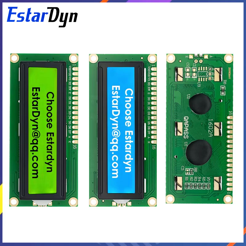 Lcd 1602 - LCD1602 1602 LCD 모듈 파란색/황록색 화면