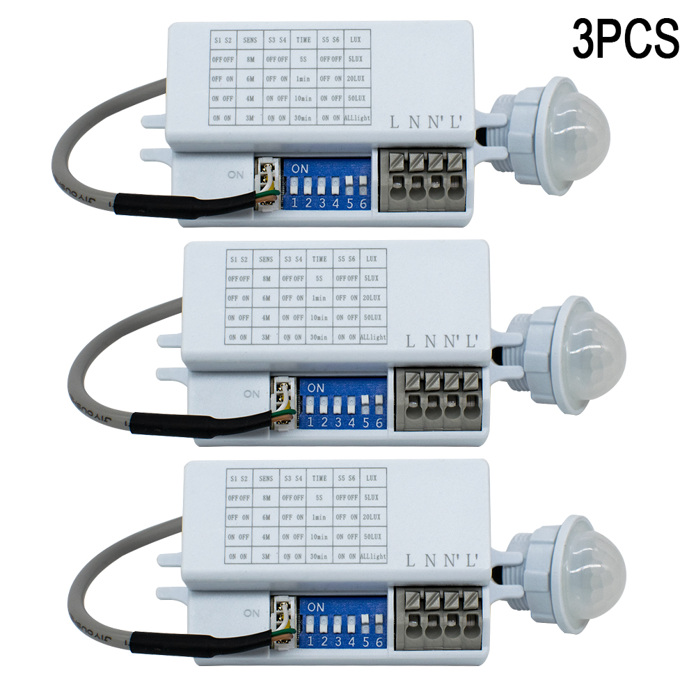 Pir Motion Sensor - 모션 센서 라이트 스위치 220V 110V