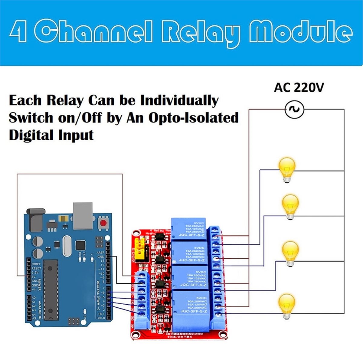 A49T 4채널 릴레이 모듈 5V 12V 보드 실드(광 - Relay Module 4 Channel 리뷰 및 가격