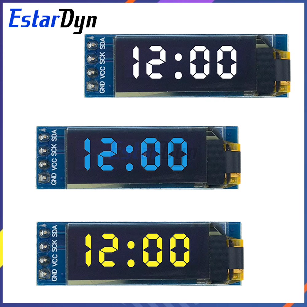 0.91인치 OLED 디스플레이 모듈 I2C 128x3 - Ssd1306 리뷰 및 가격