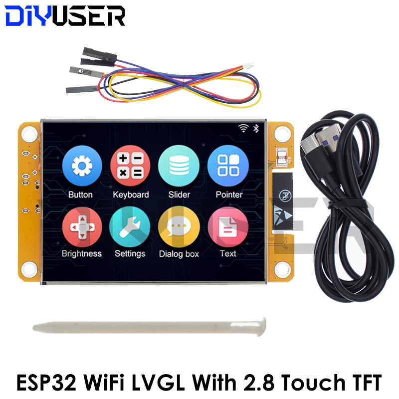 ESP32 LVGL WIFI&블루투스 개발 보드 2.8 - Tft Display 2.4 리뷰 및 가격