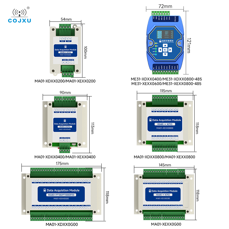 RS485 온도 데이터 수집 모듈, 다중 채널, PT1 - Thermocouple Module K Type 리뷰 및 가격