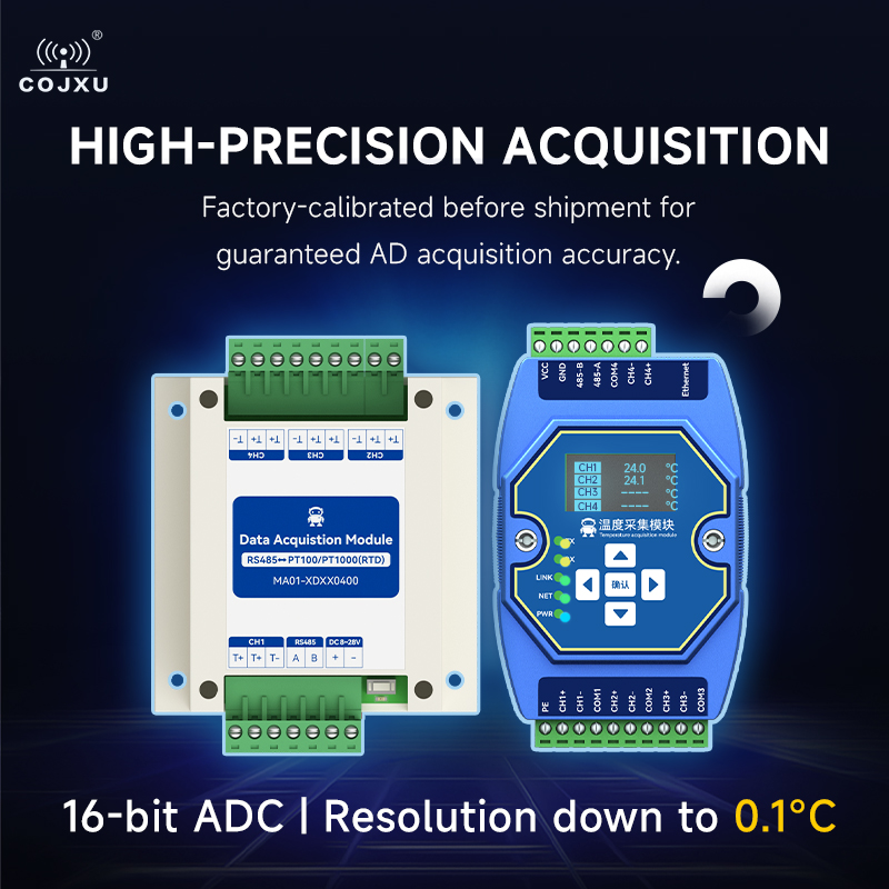RS485 온도 데이터 수집 모듈, 다중 채널, PT1 - Thermocouple Module K Type 리뷰 및 가격