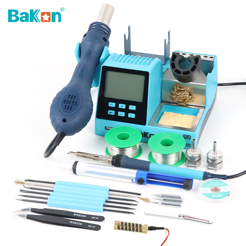 플래시 세일 바콘 BK602S 2 in 1 핫 에어건  - Soldering Iron Temperature Probe 리뷰 및 가격