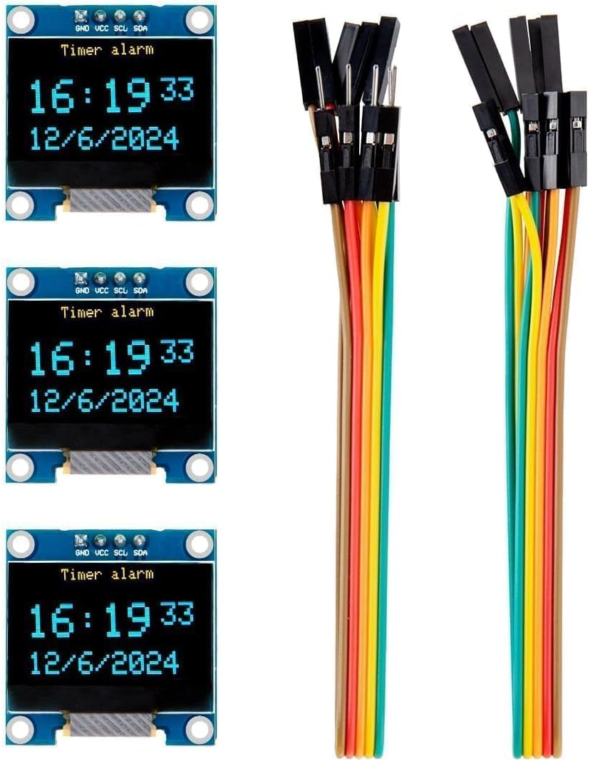 3PCS 0.96 인치 OLED 디스플레이 스크린 모듈 - Ssd1306 리뷰 및 가격