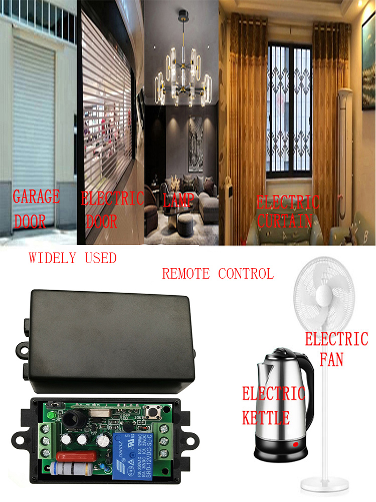 AC 220V, 1채널, 무선 RF 리모컨 조명 스위치 - Relay Module 1 Channel 리뷰 및 가격