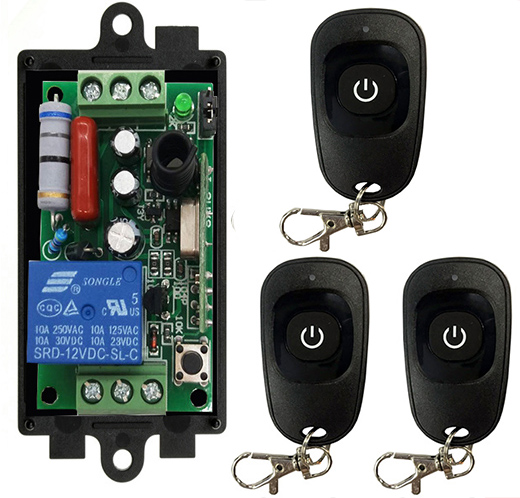 AC 220V, 1채널, 무선 RF 리모컨 조명 스위치 - Relay Module 1 Channel 리뷰 및 가격