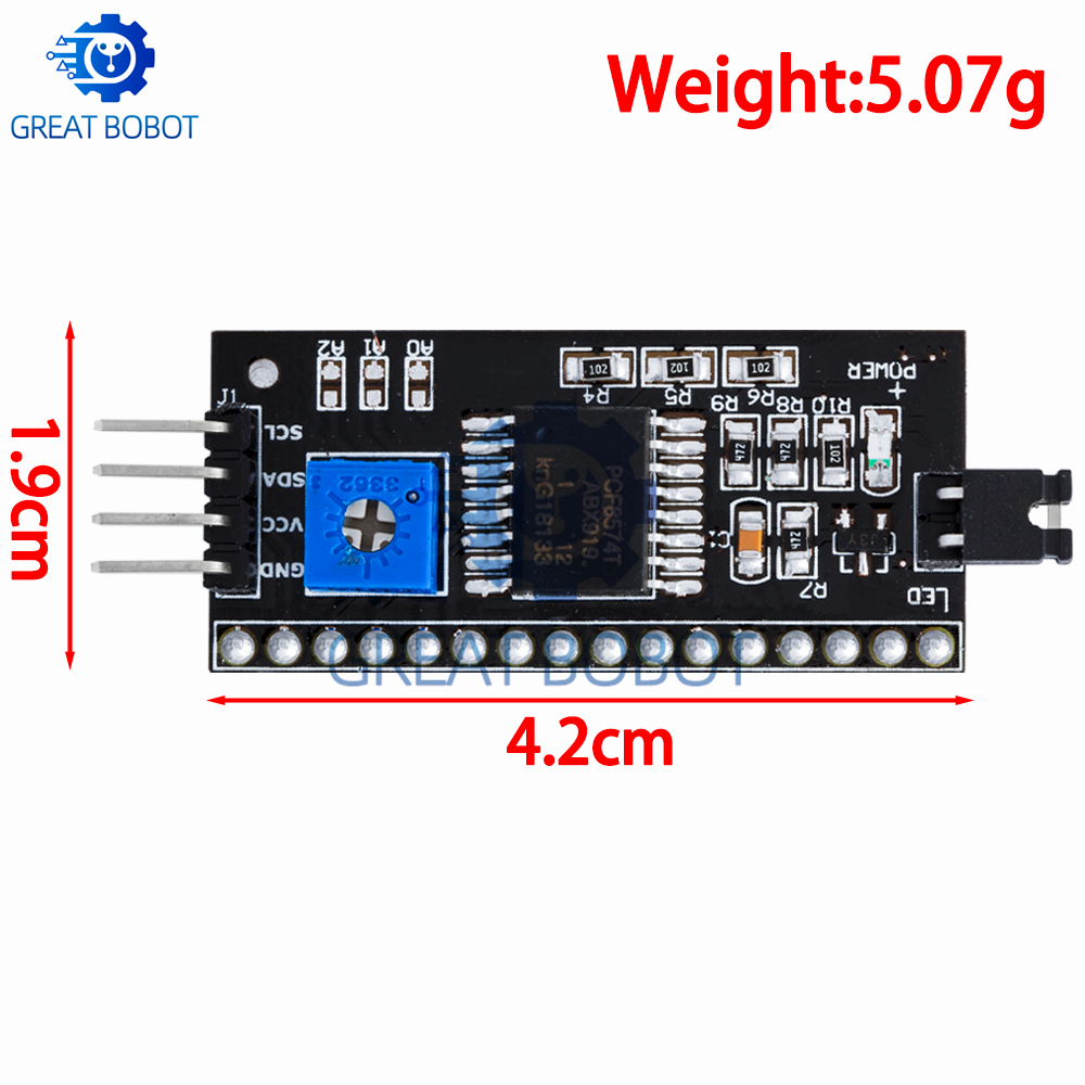 PCF8574 IO 확장 보드 -I/O 확장기 I2C- - Lcd 1602 리뷰 및 가격