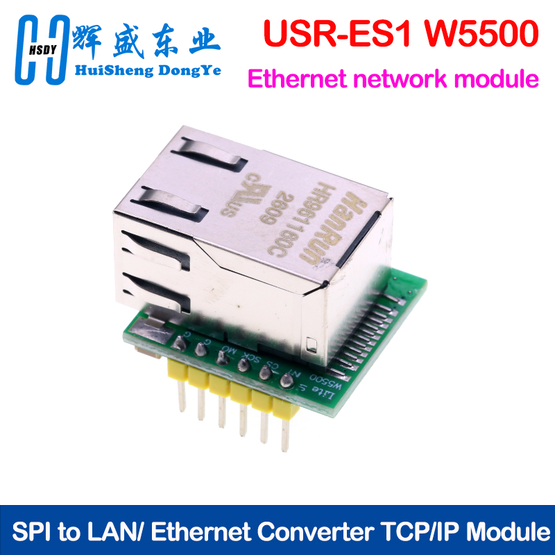 USR-ES1 W5500 이더넷 네트워크 모듈 하드웨어 - Ethernet W5500 리뷰 및 가격
