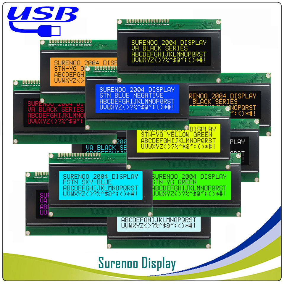 Surenoo LCD2USB USB 204 20X4 2 - Lcd 1602 리뷰 및 가격