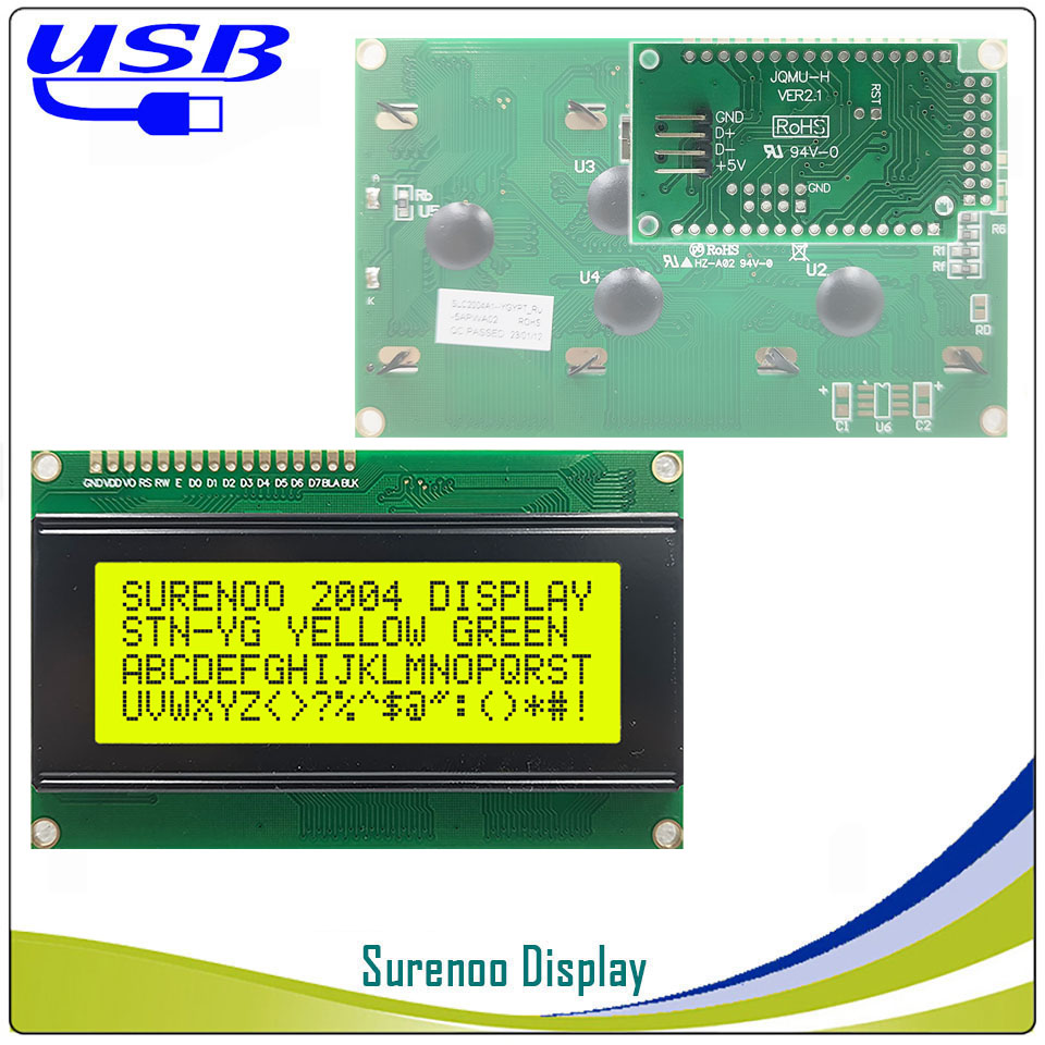 Surenoo LCD2USB USB 204 20X4 2 - Lcd 1602 리뷰 및 가격