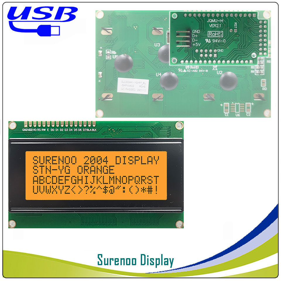 Surenoo LCD2USB USB 204 20X4 2 - Lcd 1602 리뷰 및 가격