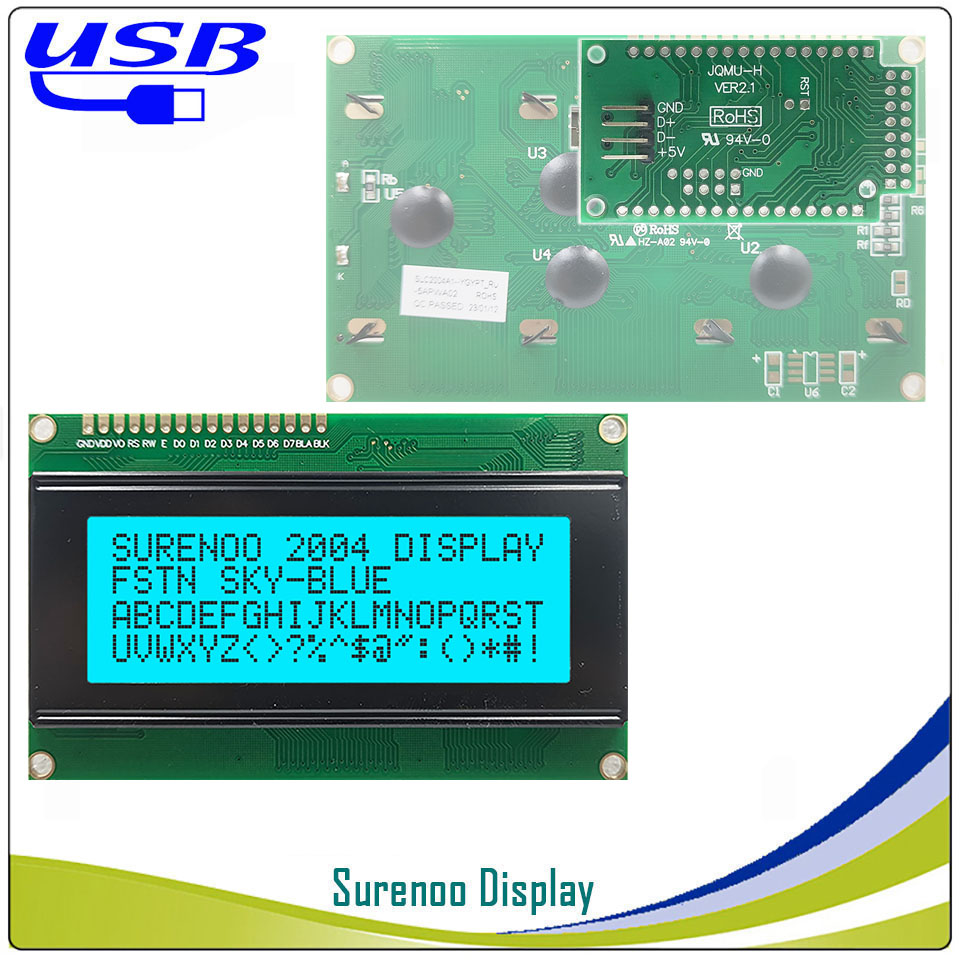 Surenoo LCD2USB USB 204 20X4 2 - Lcd 1602 리뷰 및 가격