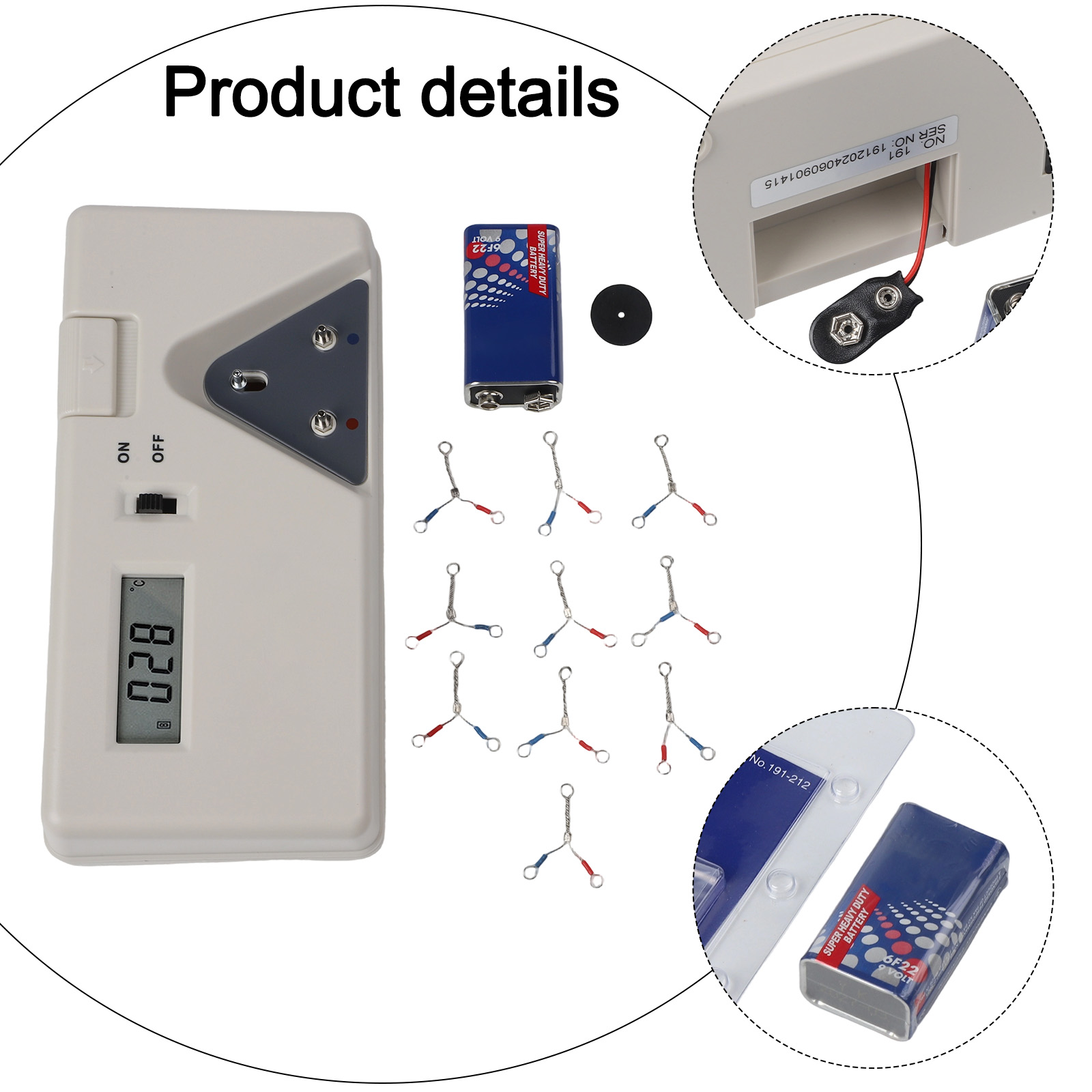 191 납땜 인두 팁 테스터 인두 팁 온도 측정기 디스 - Soldering Iron Temperature Probe 리뷰 및 가격