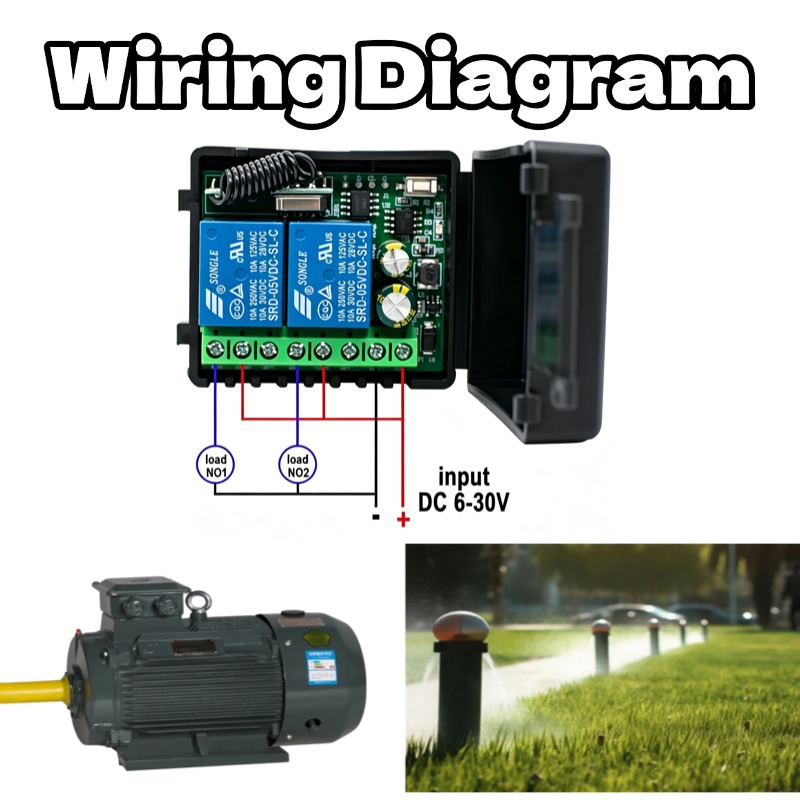 433.92Mhz DC 9-30V 12V 24V10A  - Joystick Module 리뷰 및 가격