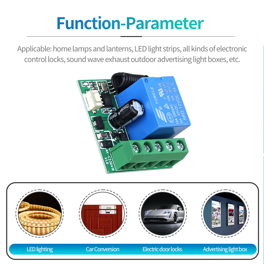 433MHz DIY 무선 스위치 DC12V 스위치 미니 - Joystick Module 리뷰 및 가격