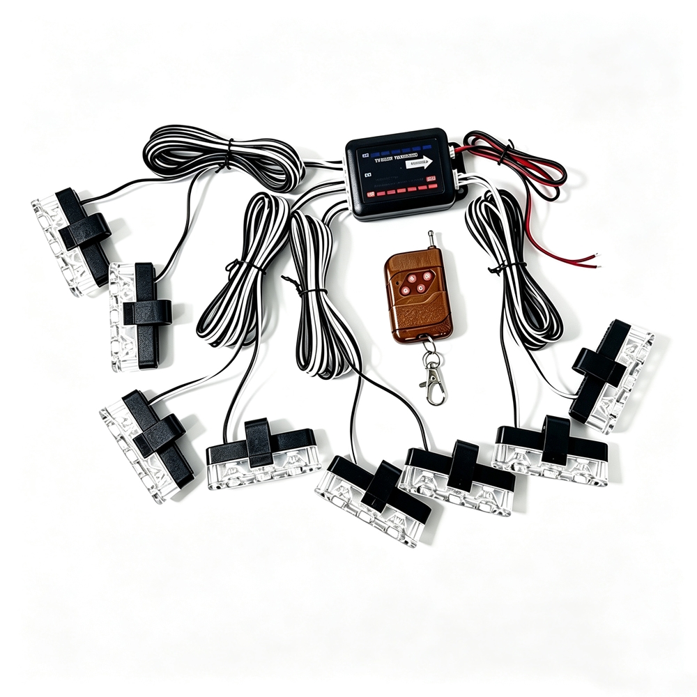    3LED 8모듈 자동차 그릴 플래시 라이트 무선 - Joystick Module 리뷰 및 가격