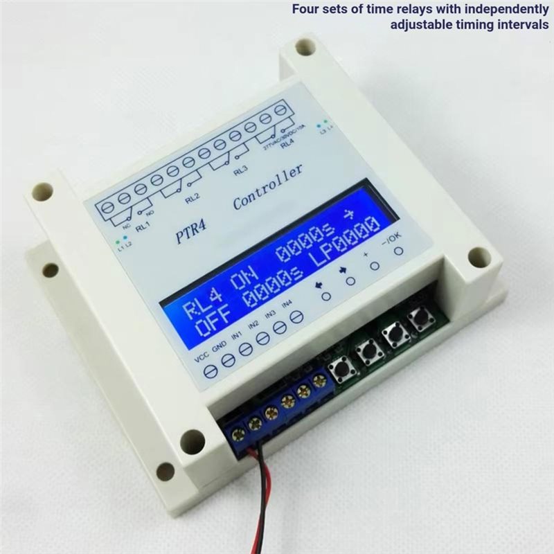 PTR4-IND DC6-40V 4채널 프로그래밍 가능  - Relay Module 4 Channel 리뷰 및 가격