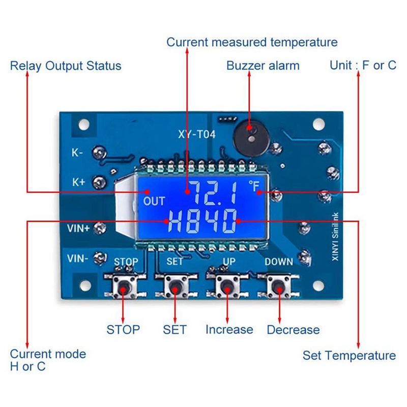 DT17 2X 12V DC 디지털 온도 컨트롤러, Wi - Thermocouple Module K Type 리뷰 및 가격
