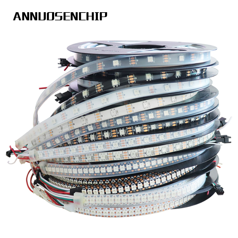 1m/5m WS2812B 30/60/144 leds/m - Ws2812B Strip 5V 리뷰 및 가격